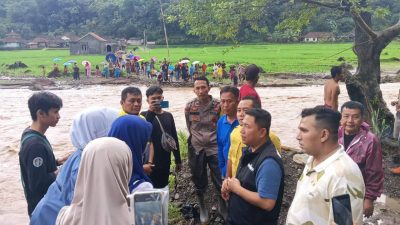 Gerusan Sungai Cidadap, Wabup Pastikan Pengungsi Aman
