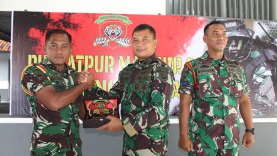 Puslatpurmar 6 Jampang Tengah Lepas Dua Prajurit Terbaik ke Penugasan Baru