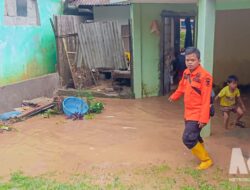 Banjir Luapan Sungai Terjang Pamuruyan Cibadak, 20 Rumah dan 1 Mushola Terdampak