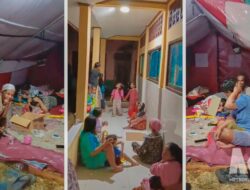 269 Warga Mengungsi Akibat Tanah Bergerak Bantargadung, Dapur Umum Ngebut Masak 1.000 Porsi per Hari