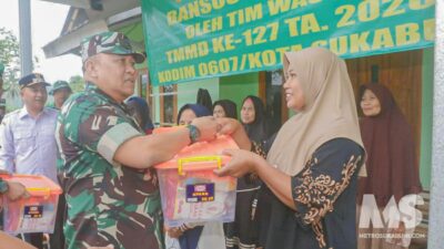 Wabup Sukabumi Dampingi Tim Wasev TMMD, Proyek Jalan Desa hingga Rutilahu Dikebut