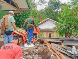Pergerakan Tanah di Bantargadung Sukabumi Makin Parah, Amblasan 8 Meter, BPBD Minta Warga Menjauh