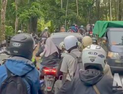Semalam Macet Parah, Siang Ini Jalur Cikidang Masih Tersendat, Wisatawan ke Palabuhanratu Membludak
