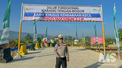 Arus Balik Memuncak, Tol Bocimi Seksi 3 Kini Satu Arah ke Jakarta