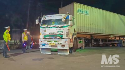 75 Truk Sumbu 3 Ditindak di Sukabumi, Sopir Mengaku Terpaksa Jalan karena Tuntutan Kerja