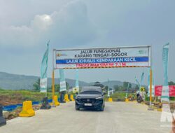 Sabtu 28 Maret, Tol Bocimi Seksi 3 Fungsional Dibuka Arah Bogor–Sukabumi, Arah Balik Ditutup