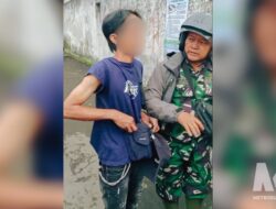 Kepergok Curi Tiga Bungkus Rokok di Warung Karangtengah Cibadak, Pria Asal Nagrak Diamankan Babinsa
