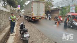 Niat Pulang Liburan Berujung Duka, Ibu Dua Anak Tewas Terlindas Truk di Cibadak