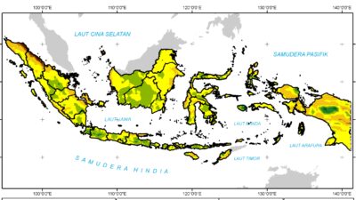 Prakiraan Cuaca BMKG Jumat 3 April 2026: Hujan Lebat Ancam Jawa Barat, Jawa Tengah, dan Papua