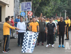 K3 Sedunia, Polres Sukabumi dan Forkopimda Gelar Olahraga Bersama: Perkuat Soliditas Jelang May Day