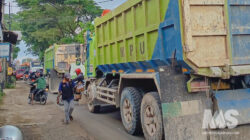 Debu Proyek Tol Bikin Sesak, Warga Karangtengah Minta SOP Ditegakkan