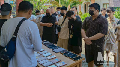 Digerebek di Cimaja, WNA Sindikat Siber Kabur Kocar-Kacir, 16 Akhirnya Tertang