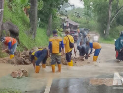 Banjir Bandang dan Longsor Terjang Nyalindung, Jalur Sukabumi–Sagaranten Sempat Lumpuh