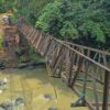 Jembatan “Melintir” Karangtengah Akhirnya Dibongkar, Warga Tak Lagi Bertaruh Nyawa