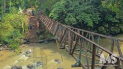 Jembatan “Melintir” Karangtengah Akhirnya Dibongkar, Warga Tak Lagi Bertaruh Nyawa