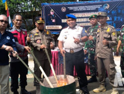 Razia Blok Hunian Lapas Warungkiara, Barang Bukti Langsung Dimusnahkan