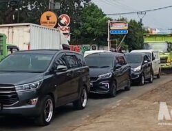 Lalu Lintas Sukabumi Ramai Lancar, Cibadak Jadi Titik Macet Sore Ini