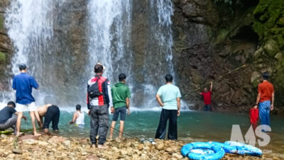 Tragis! Pemuda Asal Cikidang Tenggelam di Wisata Curug Tilu Jayanegara Sukabumi