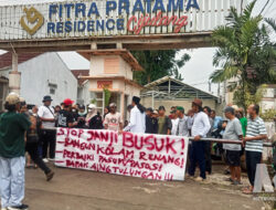 Puluhan Warga Nagrak Demo Developer Pitra Pratama Residence, Janji Waterboom hingga Drainase Jadi Sorotan
