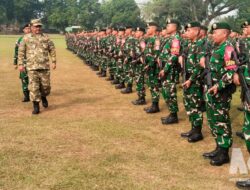 Haru dan Bangga, 350 Prajurit Yonarmed 13/Nanggala Sukabumi Dikirim Jaga Perbatasan RI-Malaysia
