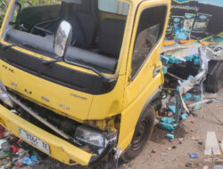 Tragis! Kereta Pangrango Tabrak Truk Boks di Cibadak, Pengendara Motor Tewas di Tempat