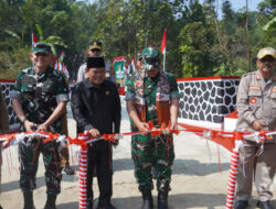 35 Hari Dibangun, Jembatan Garuda Suci Resmi Dibuka, Ekonomi Warga Cikembar Diprediksi Meningkat
