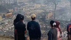 Potret Duka Pasca Kebakaran Kampung Adat Ciptamulya, Puluhan Rumah Ludes, Ratusan Warga Terdampak
