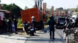 Truk Fuso Terlibat Kecelakaan Maut di Jalan Raya Sukabumi-Bogor, Satu Pengendara Motor Tewas