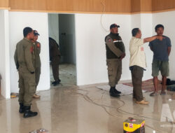 Nekat Bangun Meski Belum Punya PBG, Proyek Alfamart di Cibadak Terancam Ditutup Satpol PP