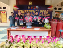 Polres Sukabumi Bongkar Pengoplosan LPG 3 Kg, Kerugian Negara Ditaksir Rp49,7 Miliar