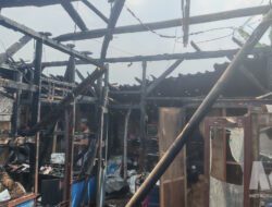 Ditinggal ke Ladang, Rumah Warga Cibadak Sukabumi Ludes Terbakar