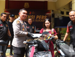 Polisi Bongkar Jaringan Curanmor Sukabumi, 61 Motor Diamankan