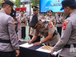 Rotasi Besar Polres Sukabumi, 14 Pejabat Dapat Jabatan Baru