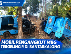 Mobil Pengangkut MBG Tergelincir di Bantarkalong, Sopir Sebut Rem Mendadak Jeblos