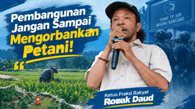 Petani Terancam Kehilangan Lahan, Aktivis Minta Lokasi Batalyon 345 Maung Sancang Dikaji Ulang