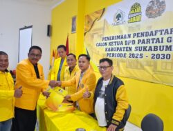Asep Japar Melenggang Sendiri di Bursa Ketua Golkar Sukabumi, Siapa Berani Menantang?
