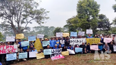 Petani Sukabumi Tolak Lahan Garapan Jadi Lokasi Batalyon, 75 Hektare Dipertahankan