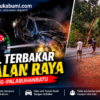 Toyota Rush Terbakar di Cikidang Sukabumi, Diduga Korsleting Listrik